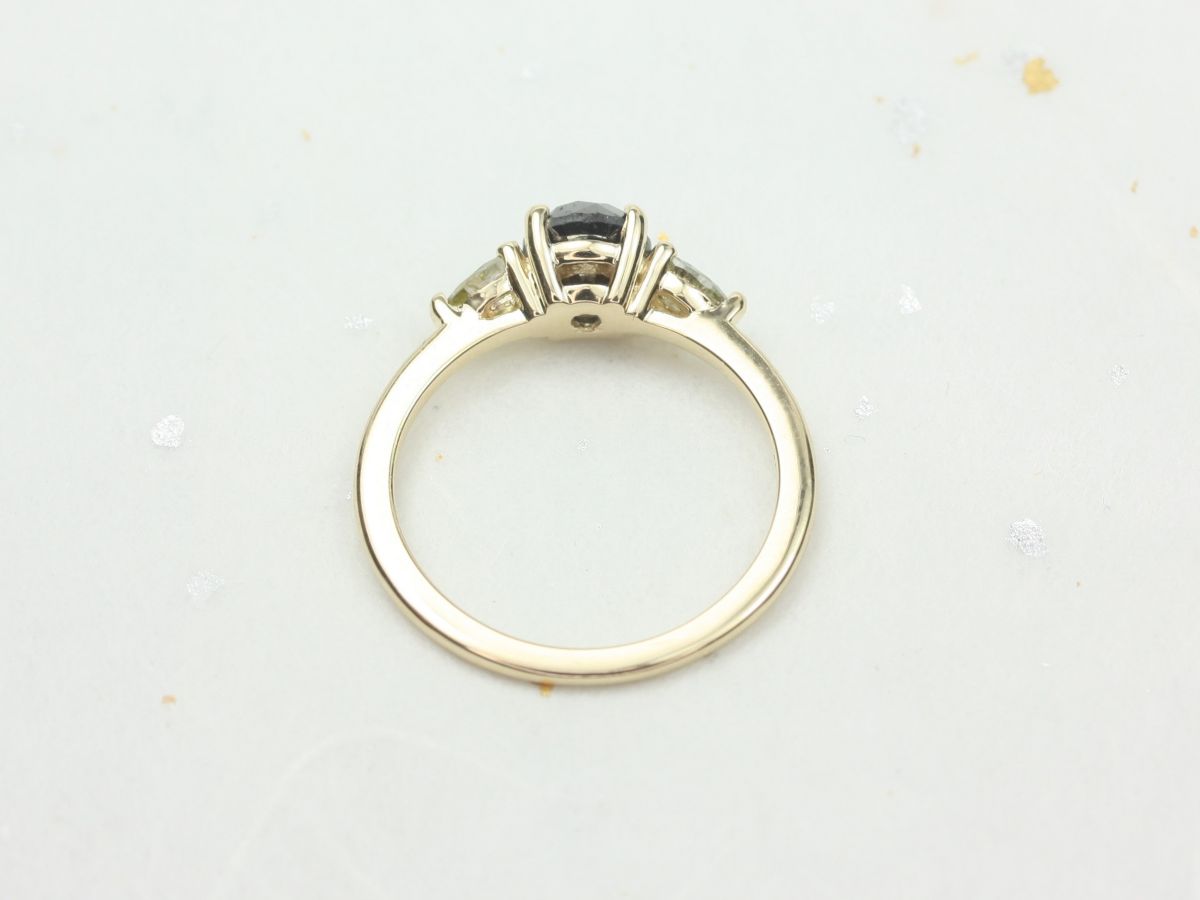 Ooak Minimalist Solitaire Engagement Ring