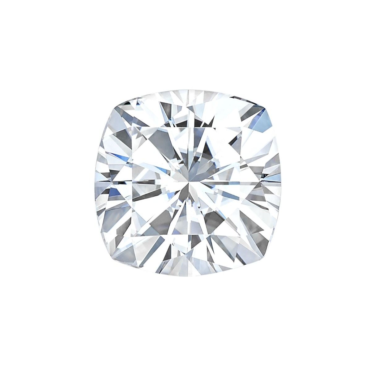 UPGRADE to 6.5mm Forever One DEF Cushion Moissanite