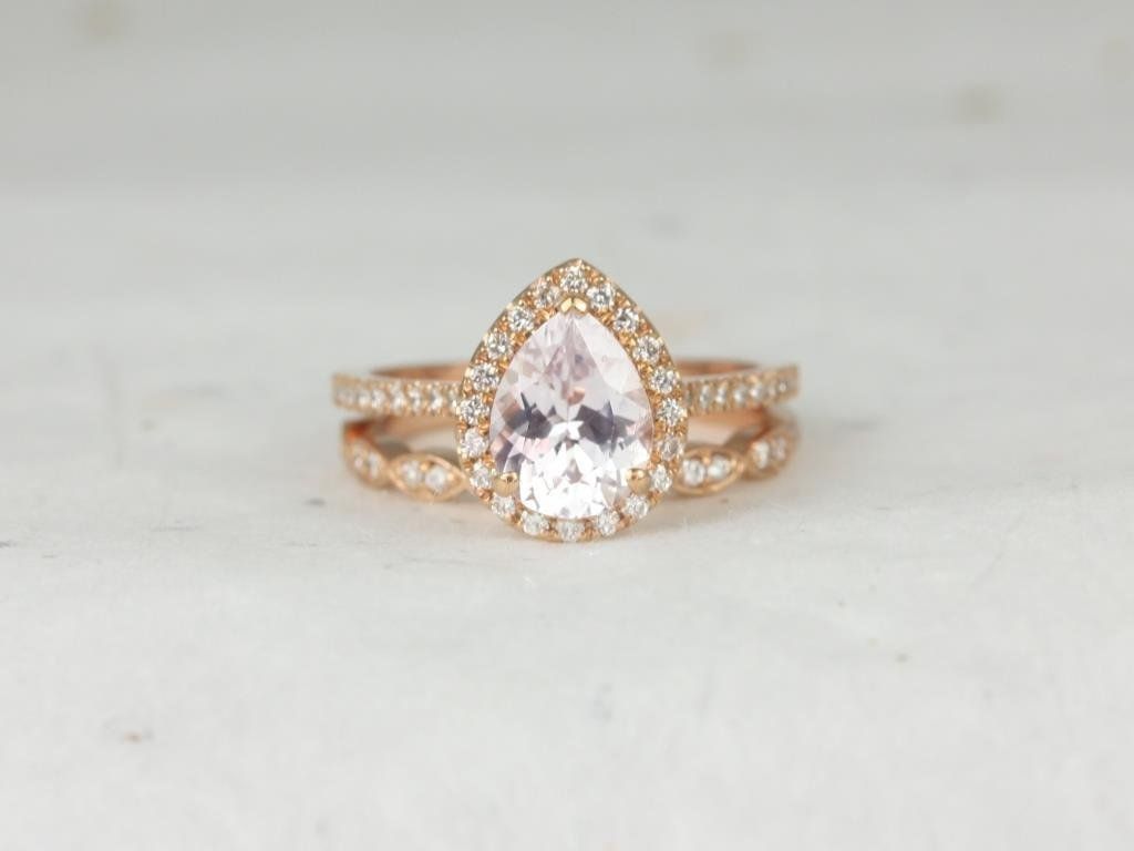 Unique Pear Shaped Engagement Ring (1.83 Ct.)