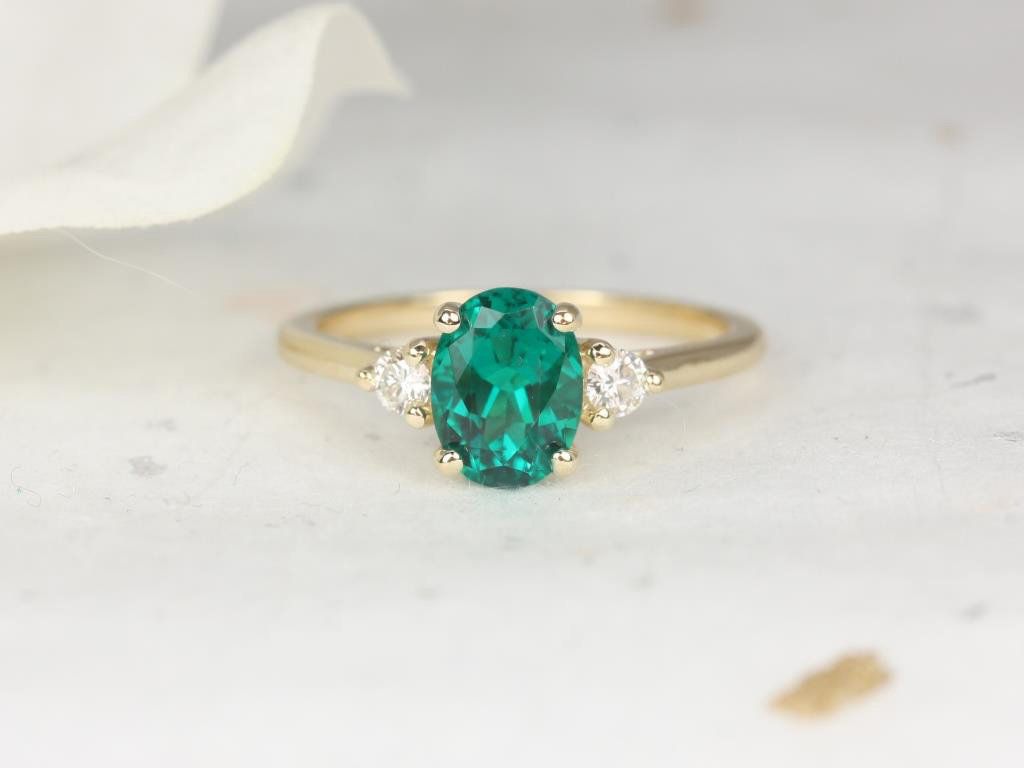 1.73 carat Zambian Emerald Man Gold Ring - Thai Native Gems - Trustworthy  Gemstone Diamond Custom Jeweler