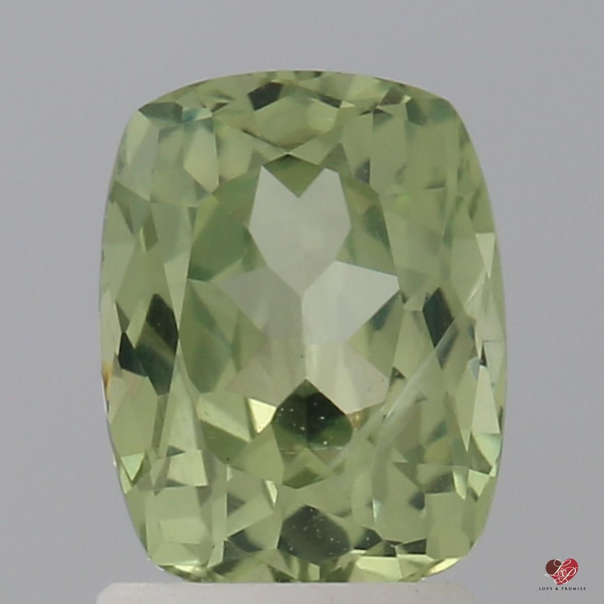 2.02cts Rectangle Cushion Mint Green Sapphire