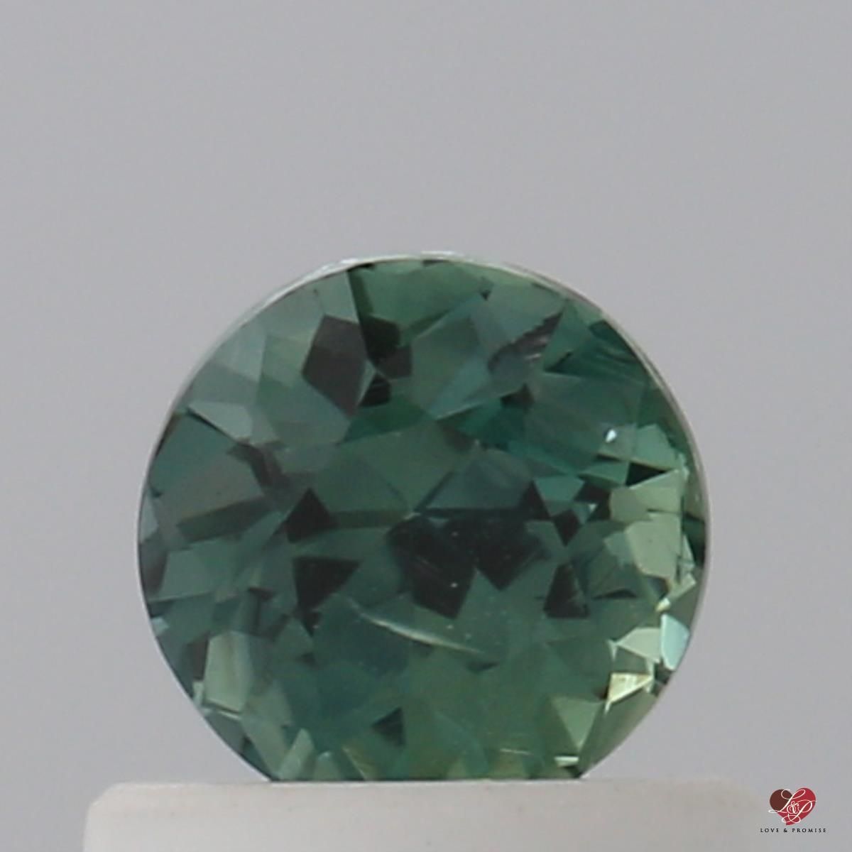 0.66cts Medium Teal Green Sapphire
