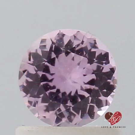 0.77cts Round Rose Champagne Sapphire