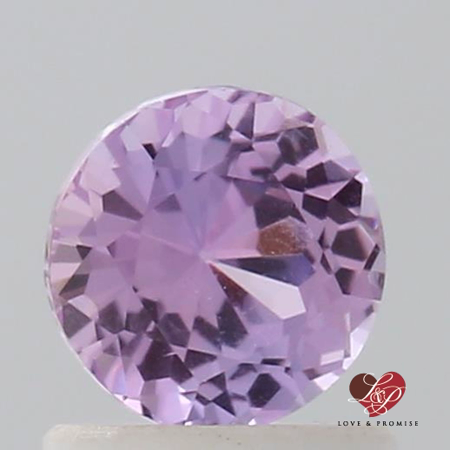0.99cts Round Vibrant Rose Lavender Sapphire