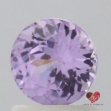 1.13cts Round Lavender Rose Sapphire