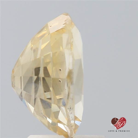 3.03cts Oval Honey Champagne Sapphire