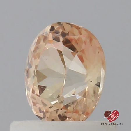 0.76cts Oval Sorbet Champagne Sapphire